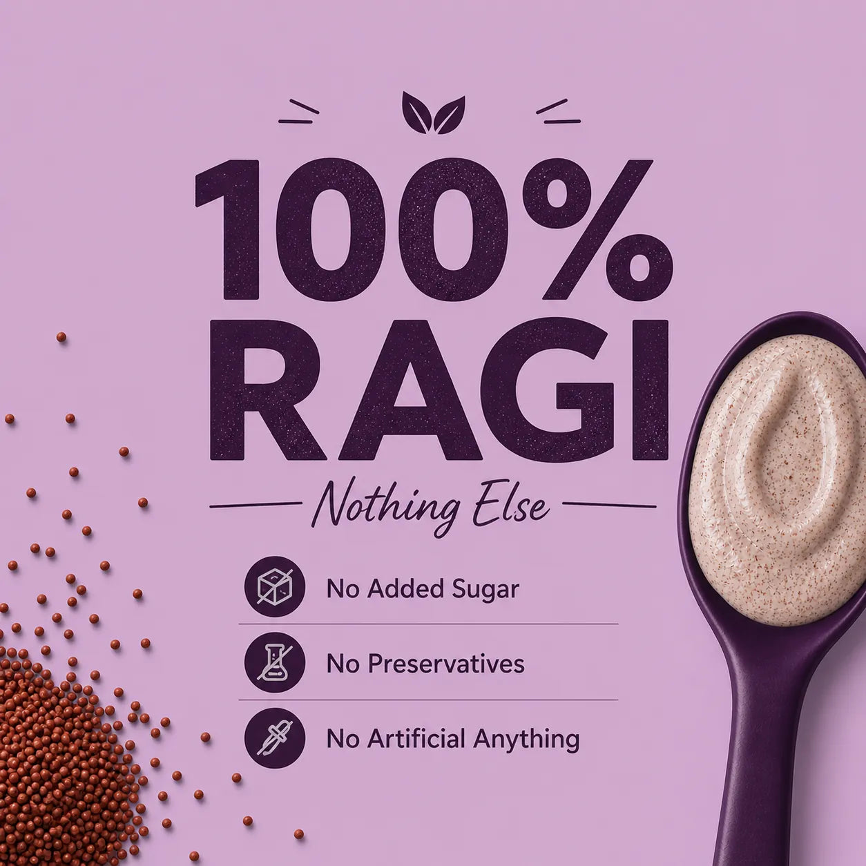 Sprouted Ragi Powder