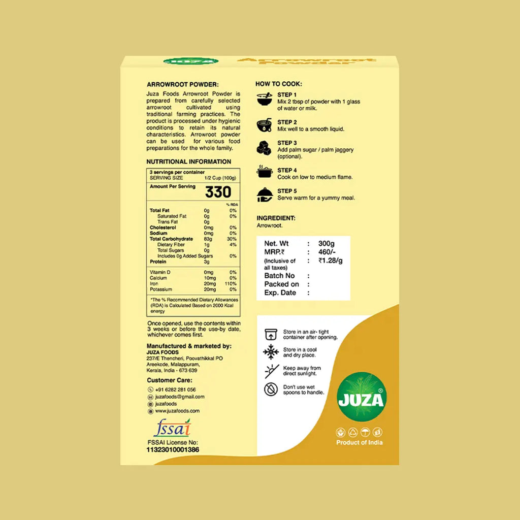 Arrowroot Powder