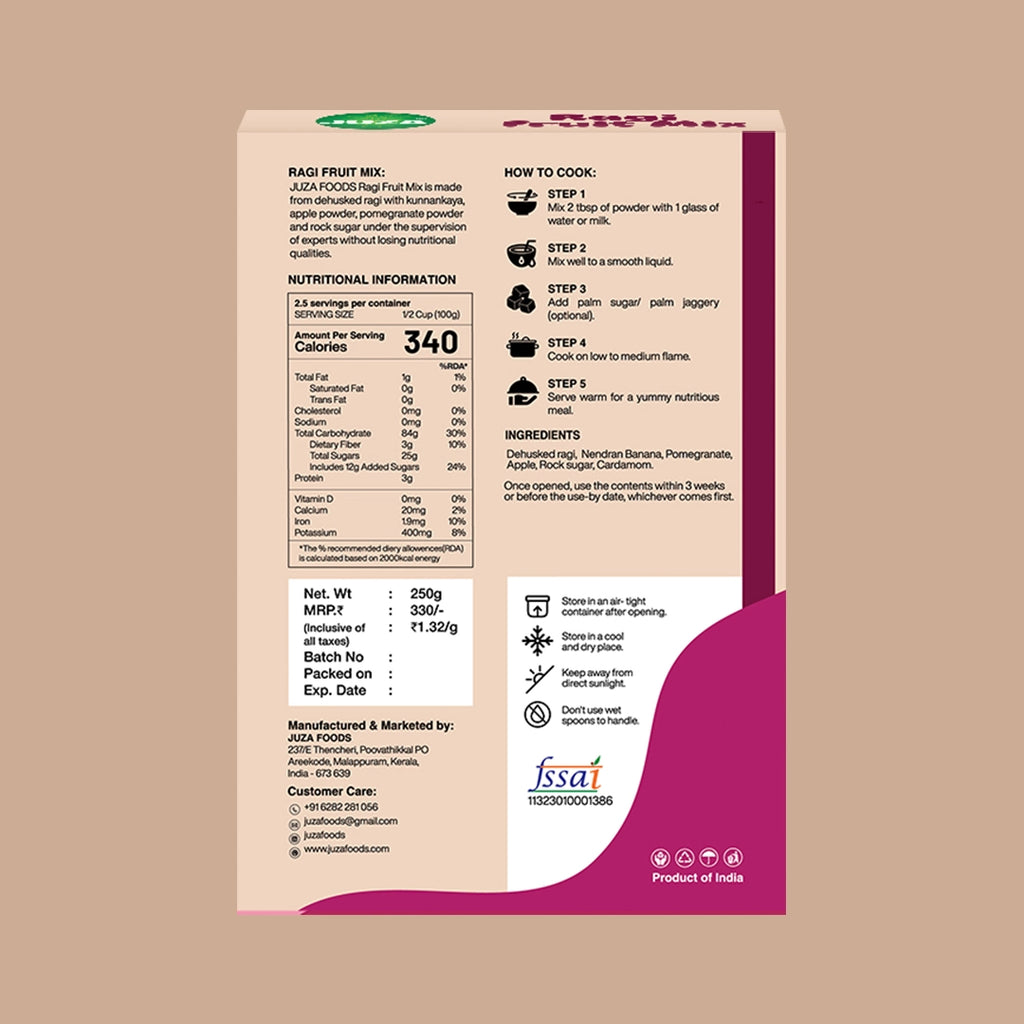 Ragi Fruit Mix