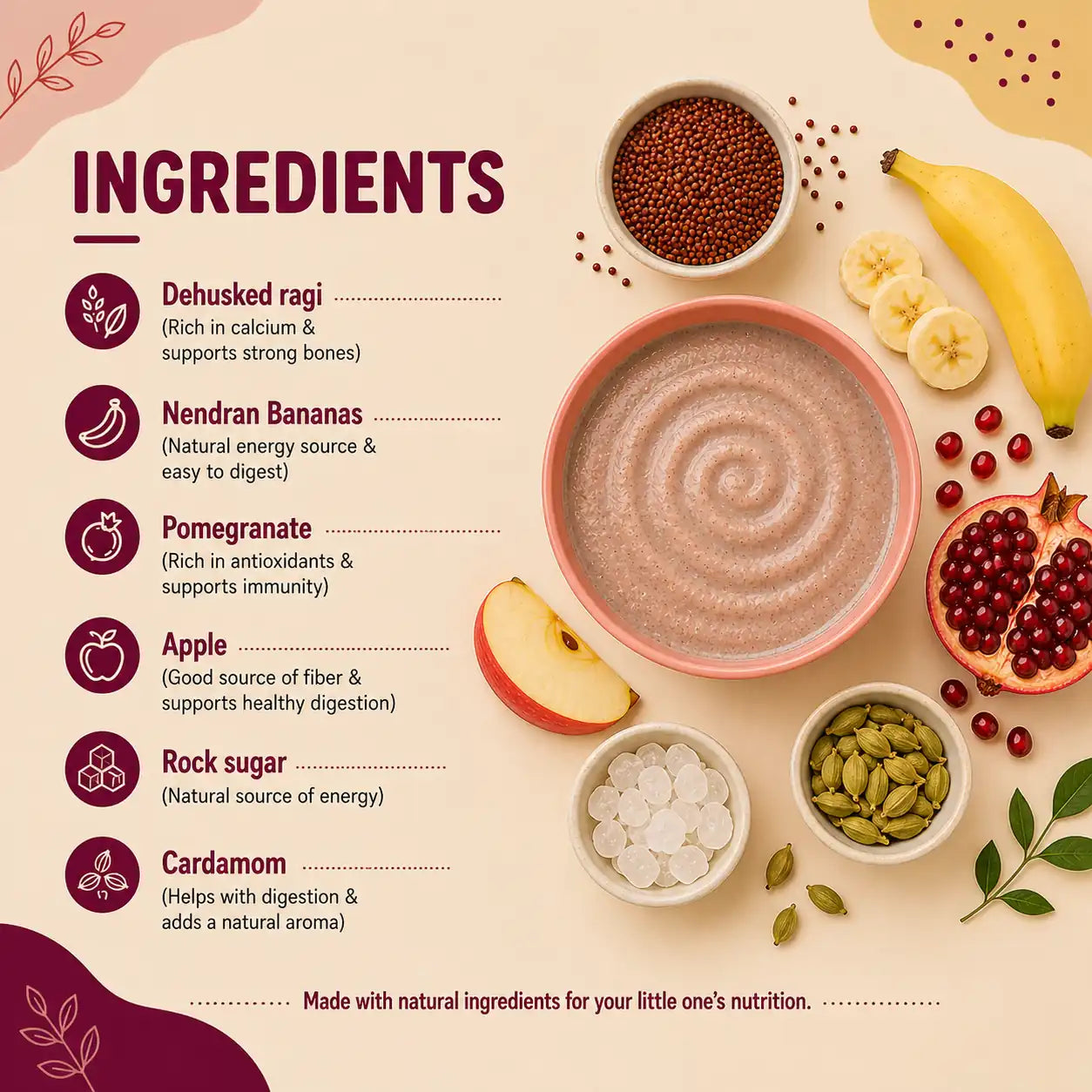 Ragi Fruit Mix