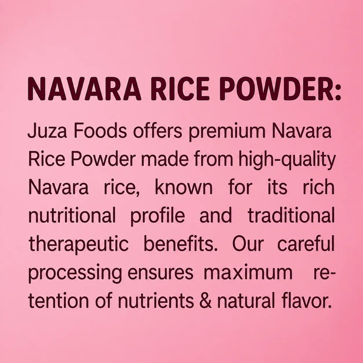 Navara Rice Powder