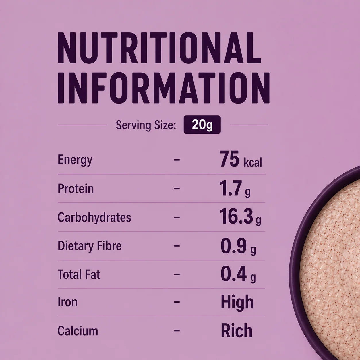Sprouted Ragi Powder