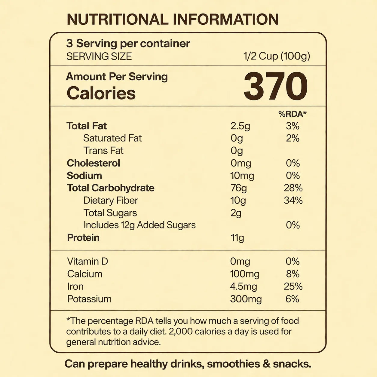 Health Mix Powder