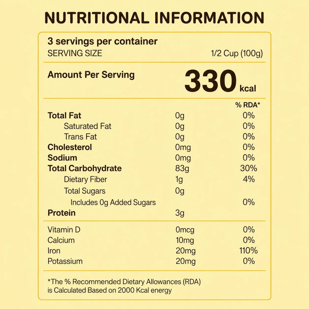 Arrowroot Powder