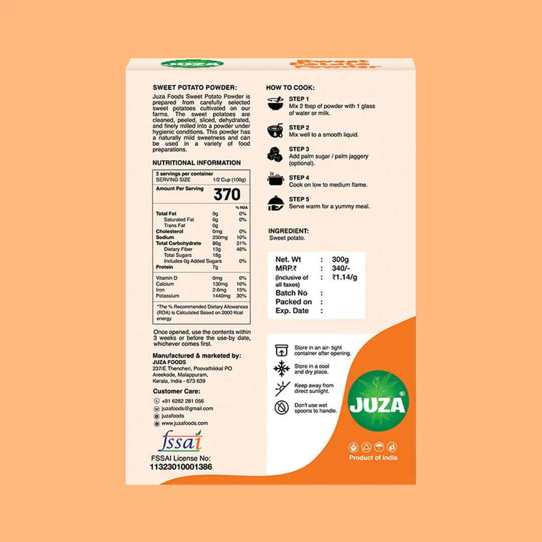 Sweet Potato Powder