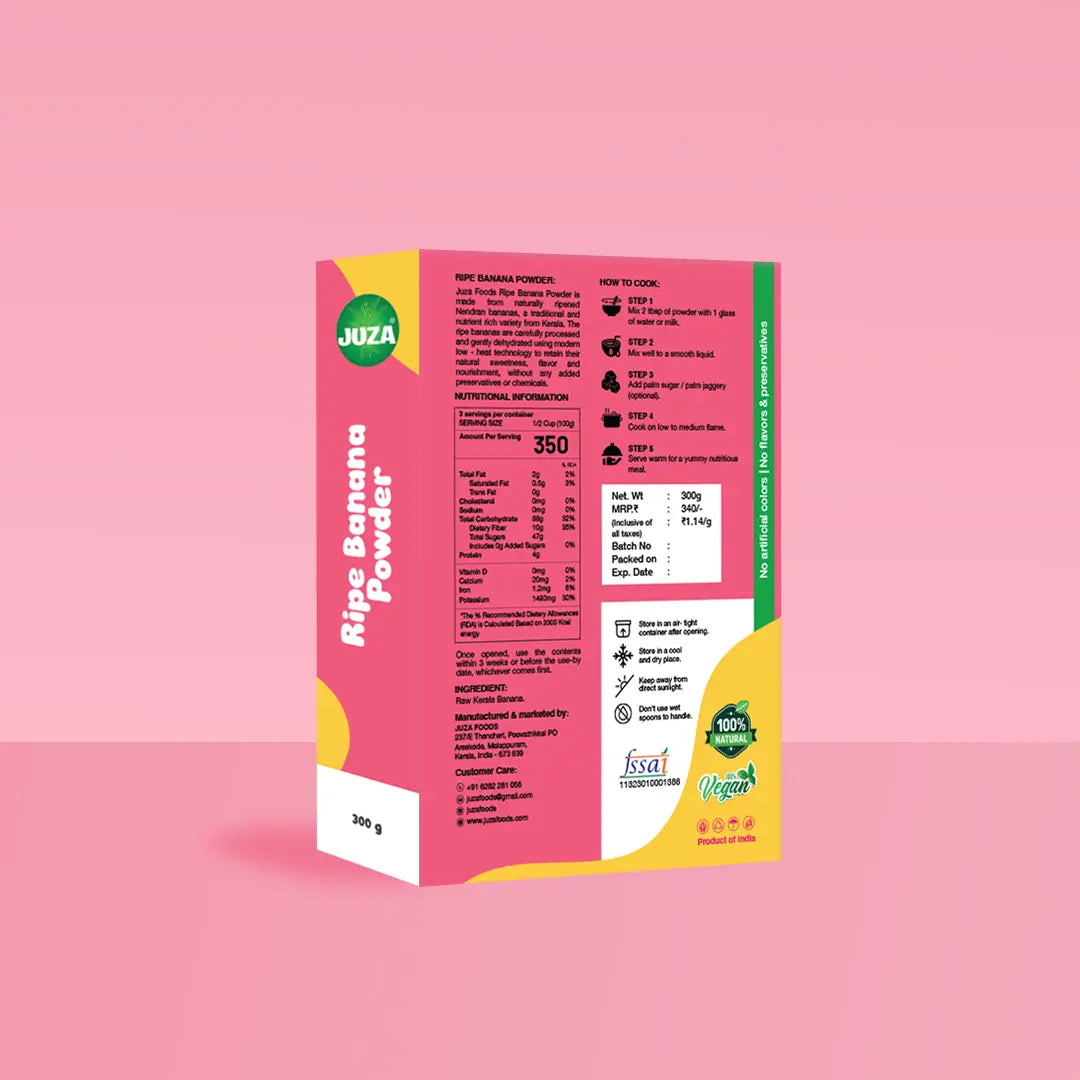 Ripe Banana Powder