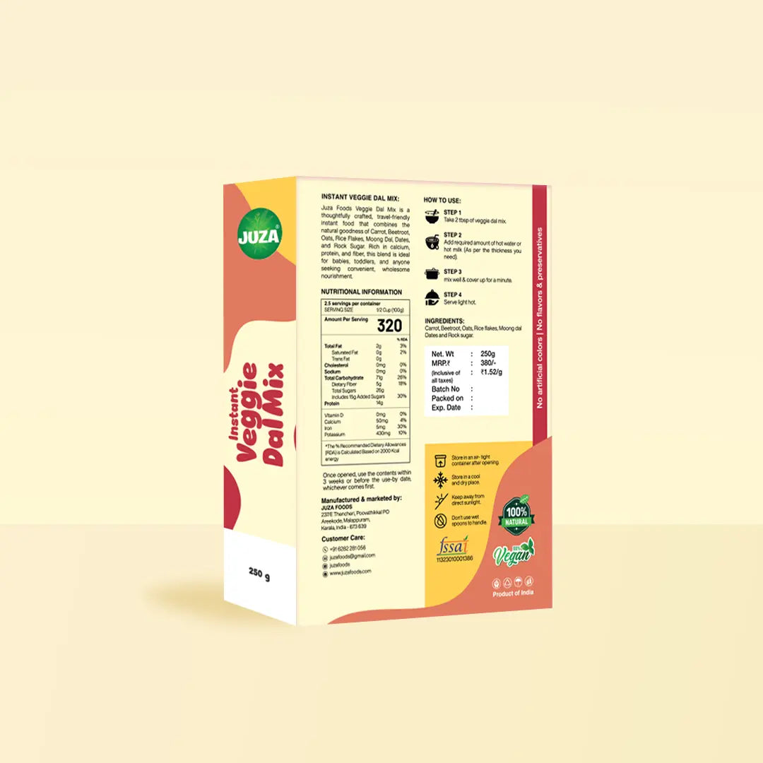 Instant Veggie Dal Mix